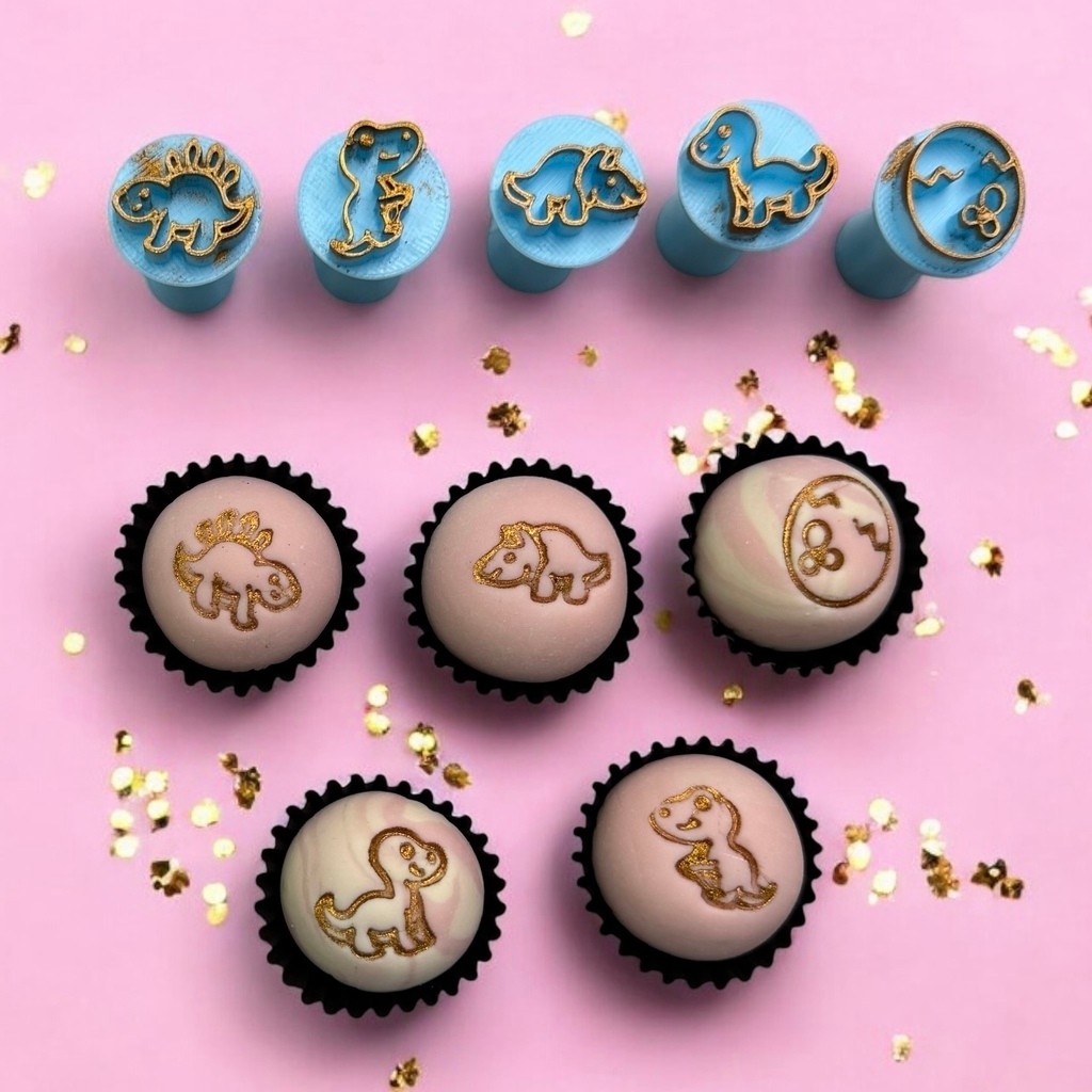 Kit Carimbos Para Doces Dinossauro em Oferta na Shopee