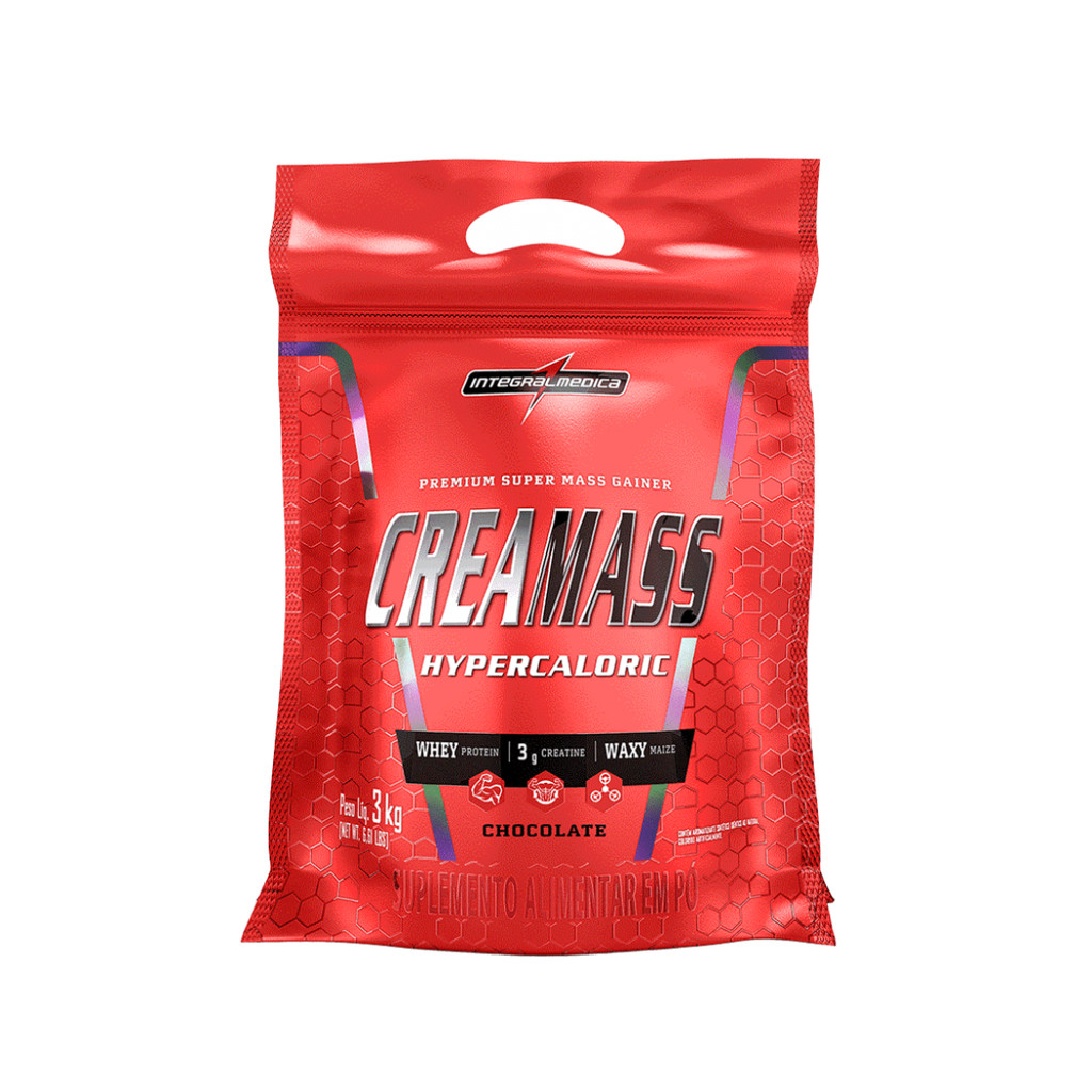 Creamass Hipercalórico Pouch Chocolate 3kg - Integralmédica - Health