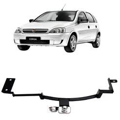 Engate Reboque Fixo Corsa Hatch 2002 A 2012 Sem Spoiler Frente Montana Cap Carga 700kg Aco Resistente Peça tOP