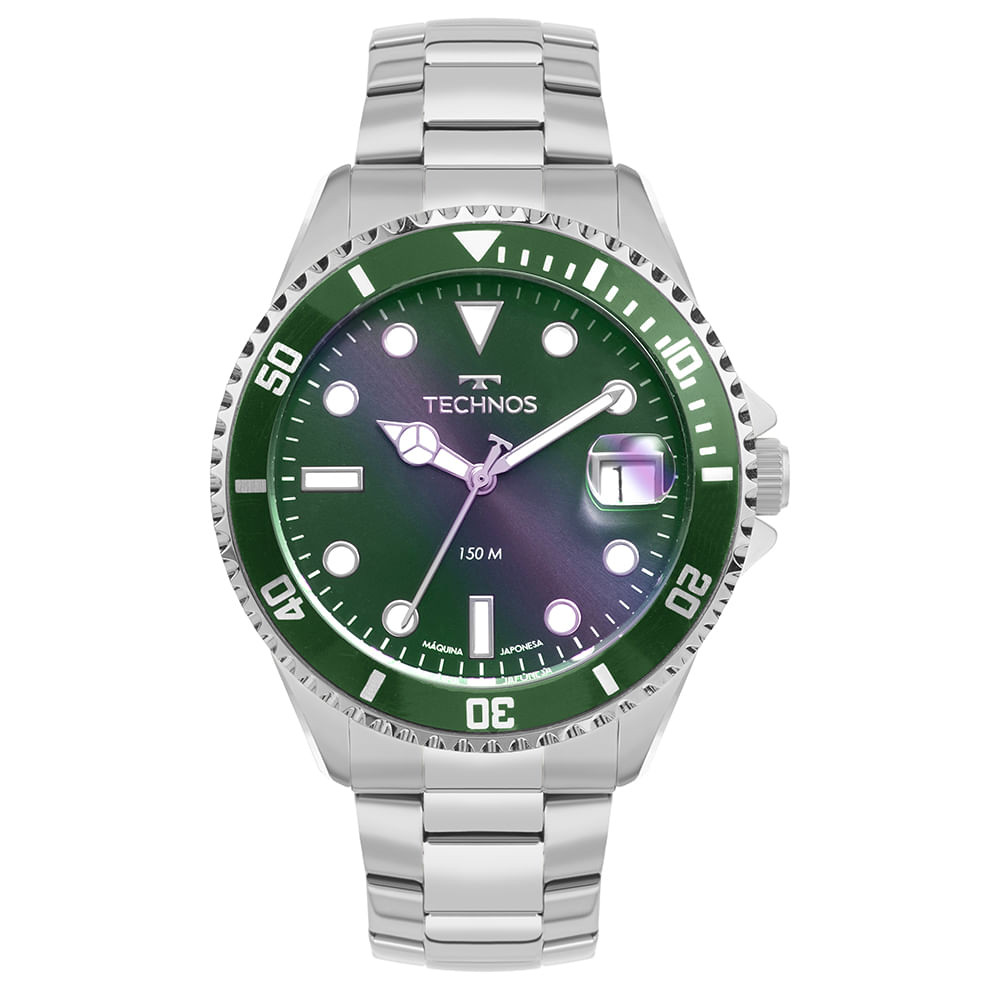 Relógio Technos Masculino Acqua Prata - 2415DY/1V