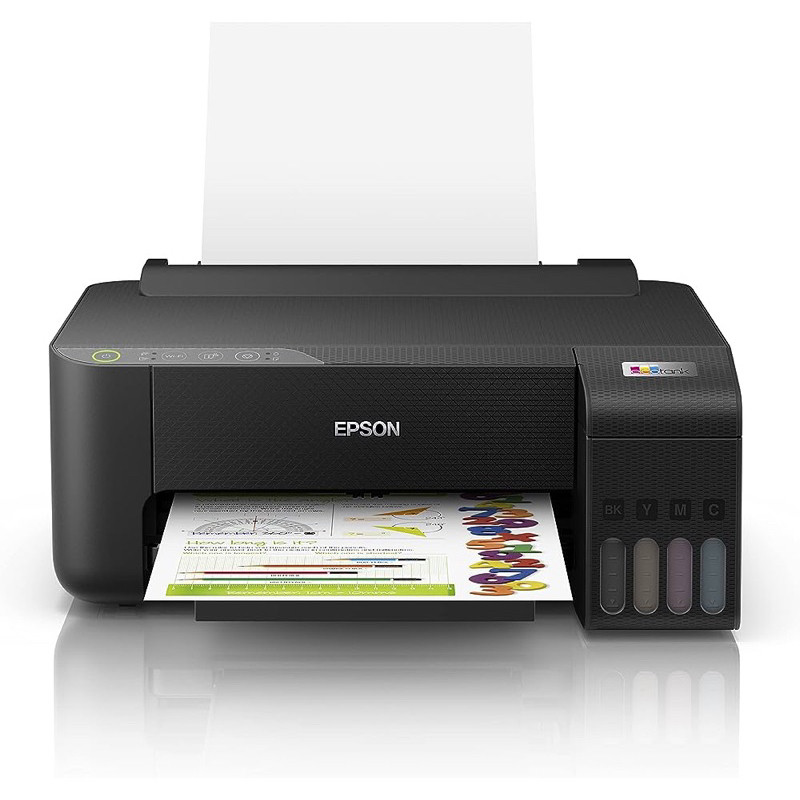 Impressora Tanque de Tinta Epson EcoTank L1250 Colorida, Conexão USB, Wi-fi, Bivolt (Inicializada)