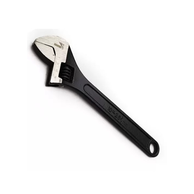 Chave Inglesa Ajustável 10 Polegadas 25cm Preta Lotus 8946
