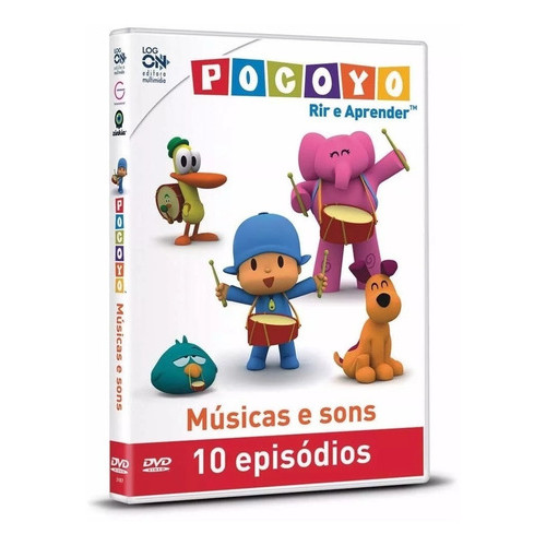 Pocoyo Conhecendo O Mundo, Músicas E Sons, Eu E Você 3 Dvds