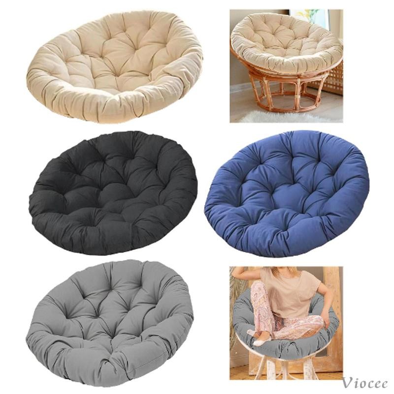 Imagem [Viocee] Almofada Para Cadeira De Rede Multifuncional Leve Respirável Elegante Balanço Meditação Em Sofá Ao Ar Livre