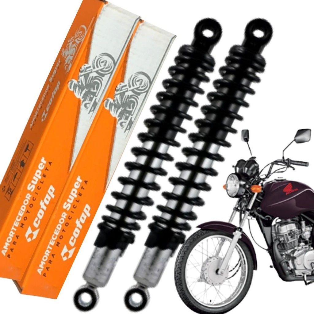 Par Amortecedor Traseiro CG Today Titan Fan 125 1989 a 2018 Original Cofap