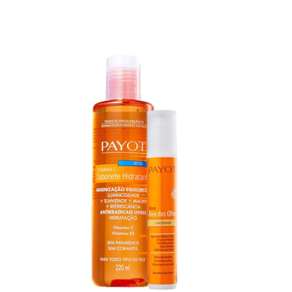 Kit Payot Vitamina C Limpeza e Anti Idade (2 Produtos) em Oferta na Shopee