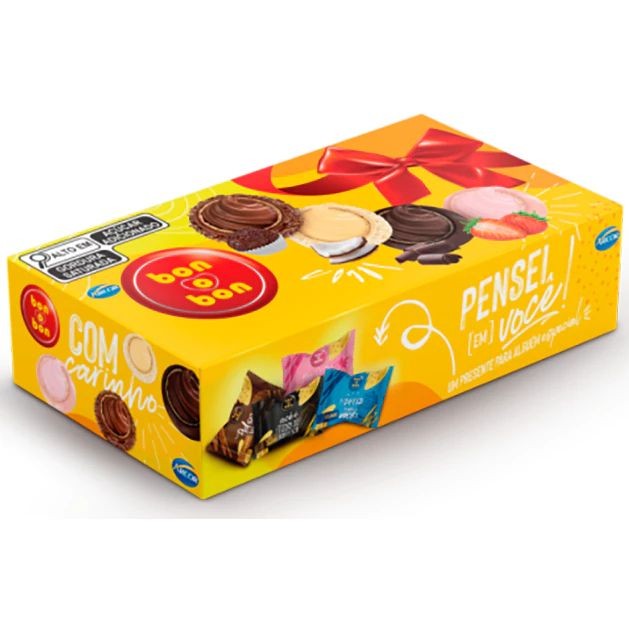 Bombom Bon o Bom Mix Sortido Com 11 Unidades De 15g em Oferta na Shopee