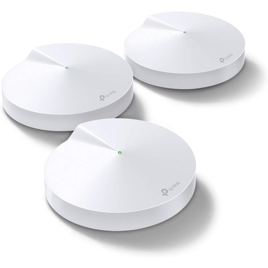 Kit Roteador Access Point Deco M5 Sistema Wi-Fi Mesh 3 Unidades TP-Link 110V/220V Bivolt
