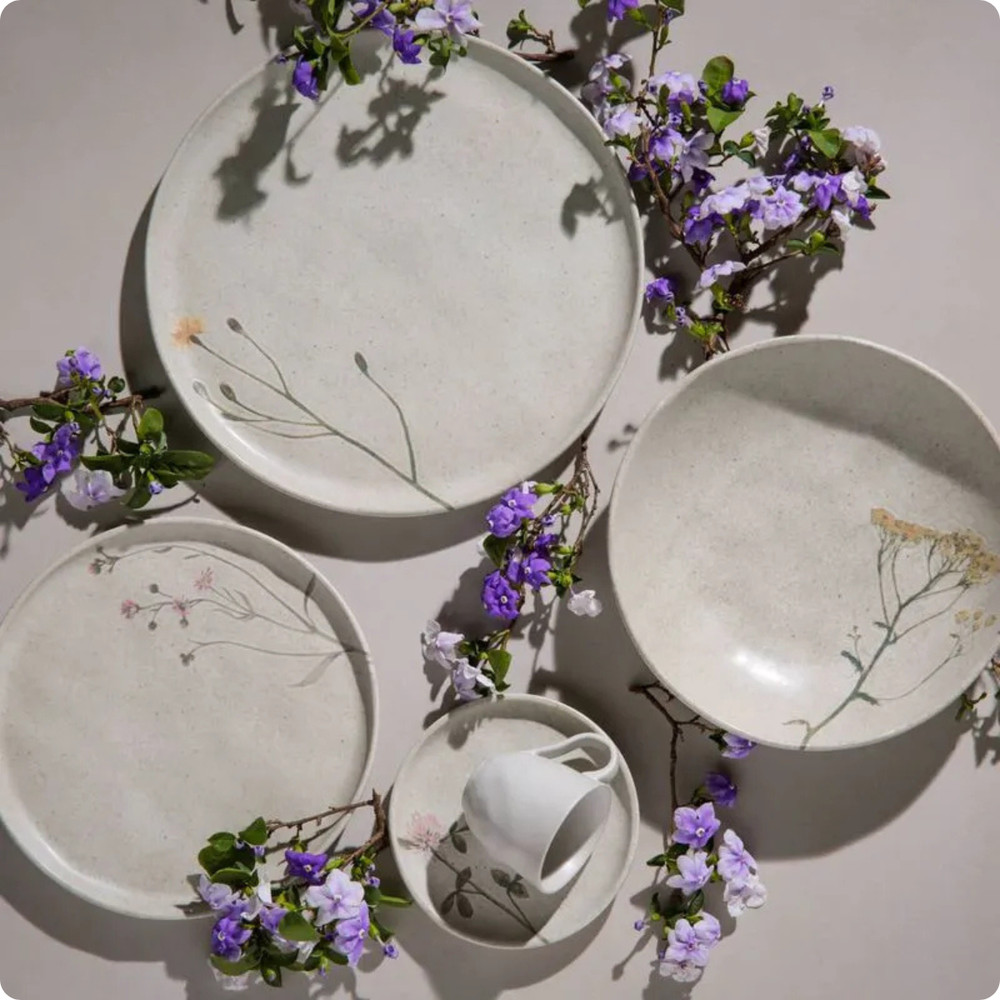 Prato Fundo Bio Stoneware Campestre 22,5cm 830ml Porto Brasil — imagem 2 de 2