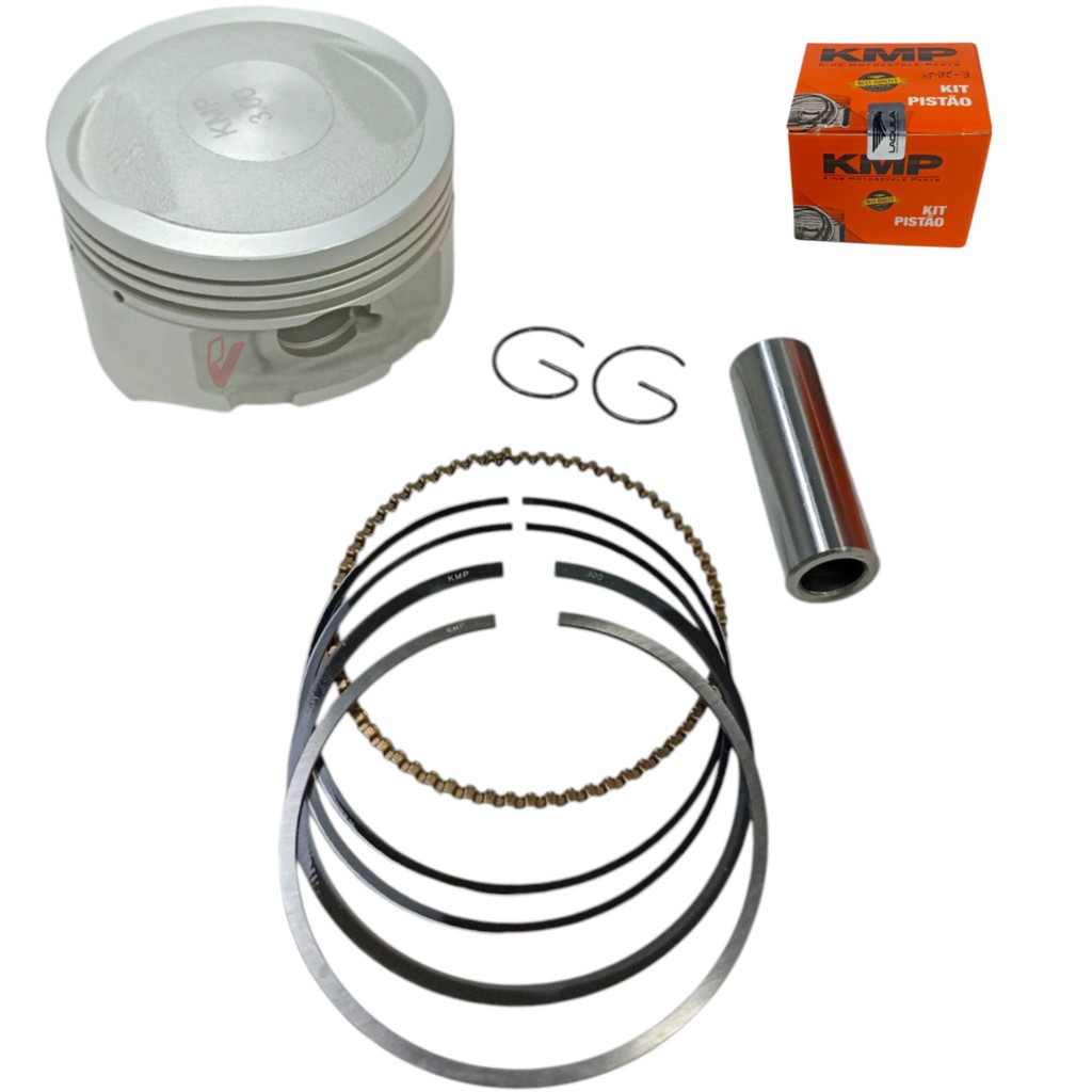 Kit Pistão Anéis (3.00mm) Cg 125 1992 1993 1994 a 2001 Xlr 125 1997 1998 1999 2000 2001 2002 2003 em Oferta na Shopee