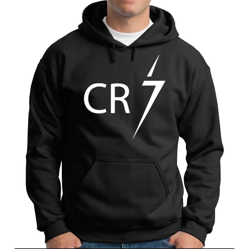 Blusa de Moletom Masculino CR7 Cristiano Ronaldo Futebol Champions Canguru Envio Imediato