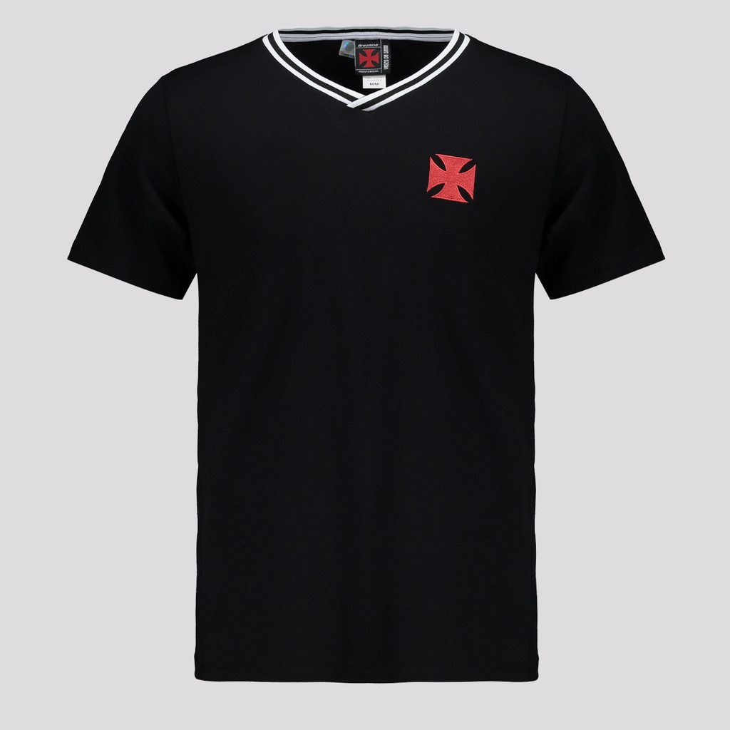 Camisa Vasco Dádiva Preta em Oferta na Shopee