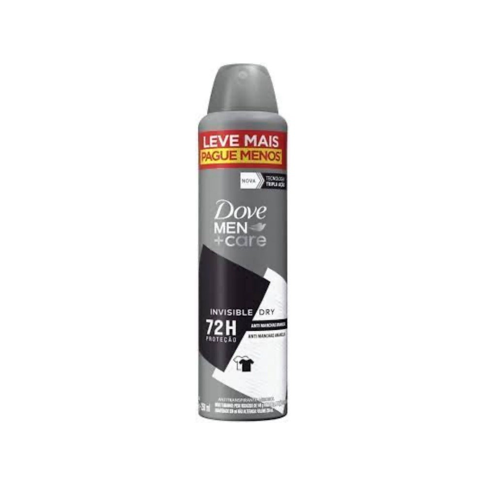 Desodorante Aerosol Dove Men Inv Dry 250ml