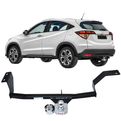 Engate Reboque Fixo Hrv Exc Turbo 2015 A 2021 Aco Resistente Capacida Carga 450kg com Peça tOP