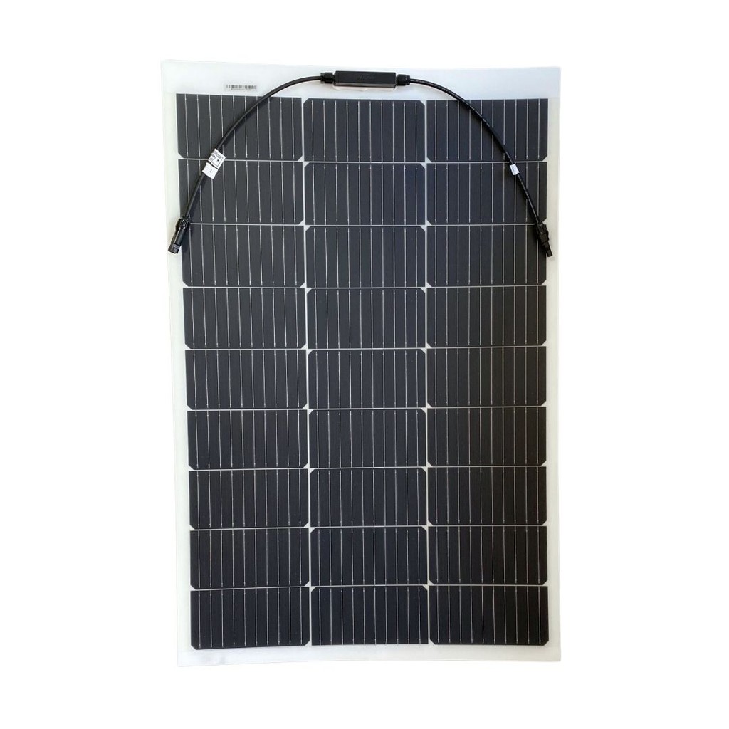Painel Solar Automotivo Flexível Caminhão MotorHome 100w/24V portátil van trailer placa solar