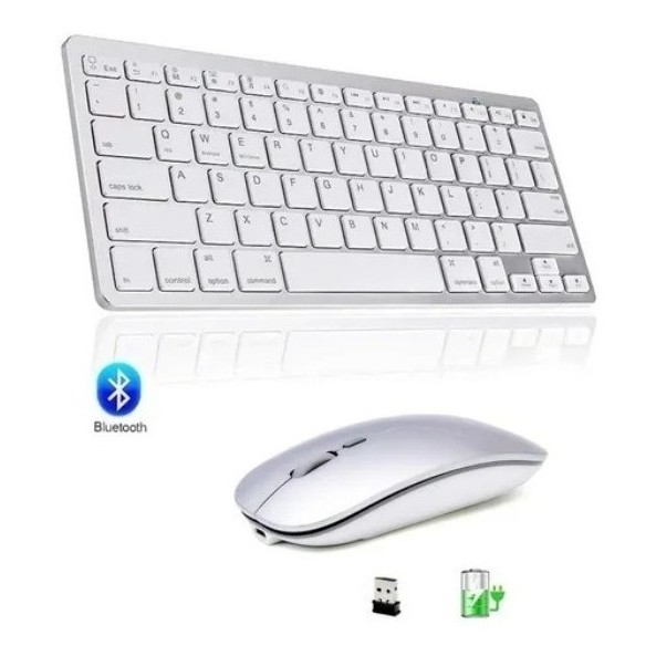 Teclado Bluetooth, Mouse Bluetooth Para Macbook Air Core I3b
