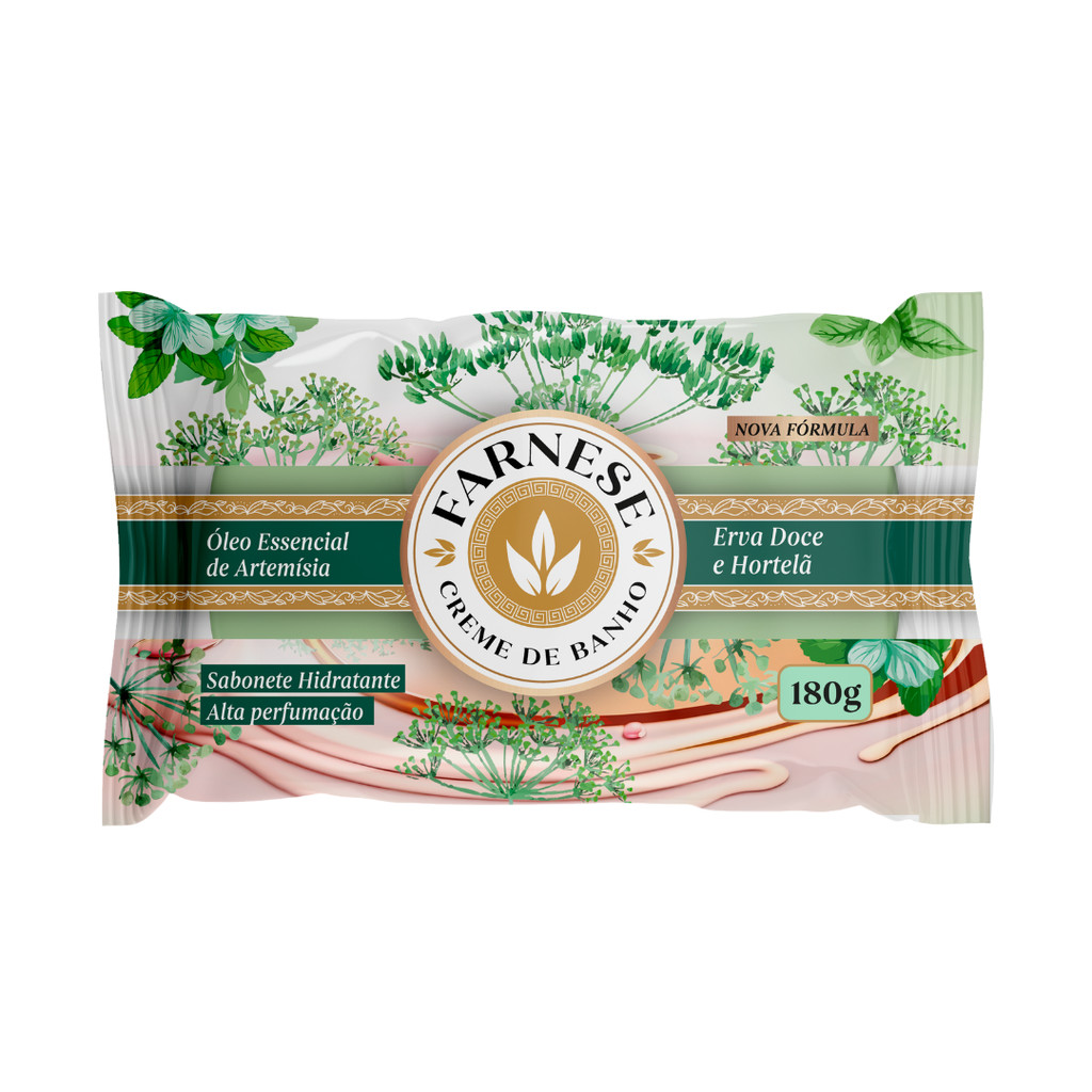 Sabonete Farnese Erva Doce 180G - Hidratação e Perfume em Oferta na Shopee