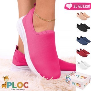 Tênis Feminino Meia Para Caminhada Ortopédico Vl-07 em Oferta na Shopee