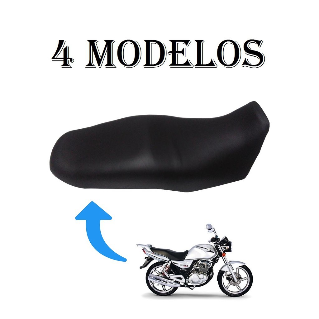 Capa De Banco Modelo Original Suzuki Gsr 125 / Gsr 150 - 150i / Yes 125 - Antiderrapante / Fibra Carbono SEM LOGO