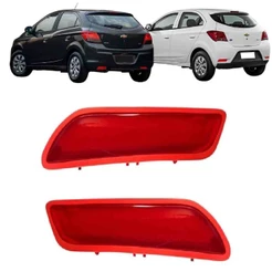 Par Refletor Parachoque Traseiro Onix Lt 2013 2014 2015 2016