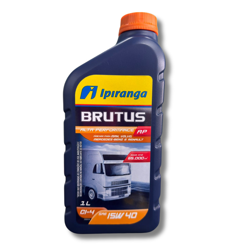 OLEO IPIRANGA 15w40 BRUTUS CI-4 AP 65.000 KM 1L