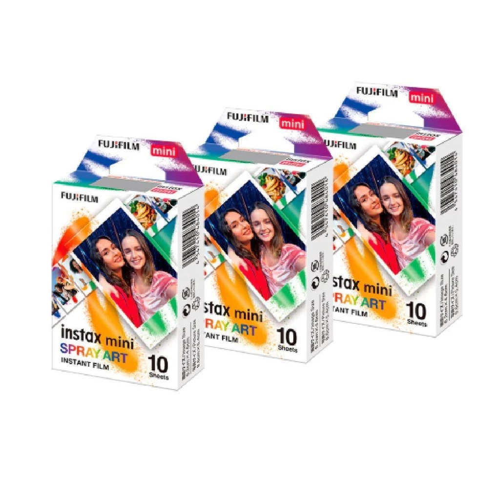 Filme Fujifilm Instax Mini Spray Art 30 Fotos