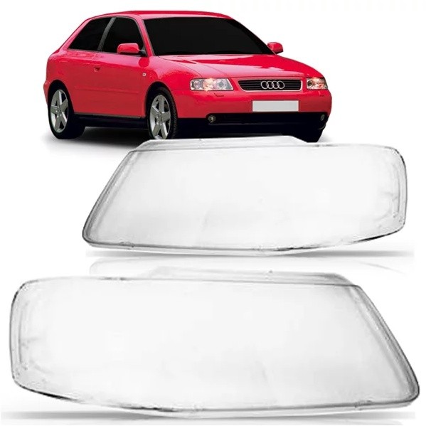 Lente Farol Audi A3 2001 2002 2003 2004 2005 2006