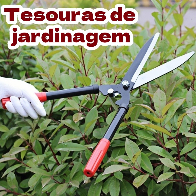 Tesoura de Poda Grama Jardim  Cerca Viva Oferta Cerca-viva Tesourão Jardinagem