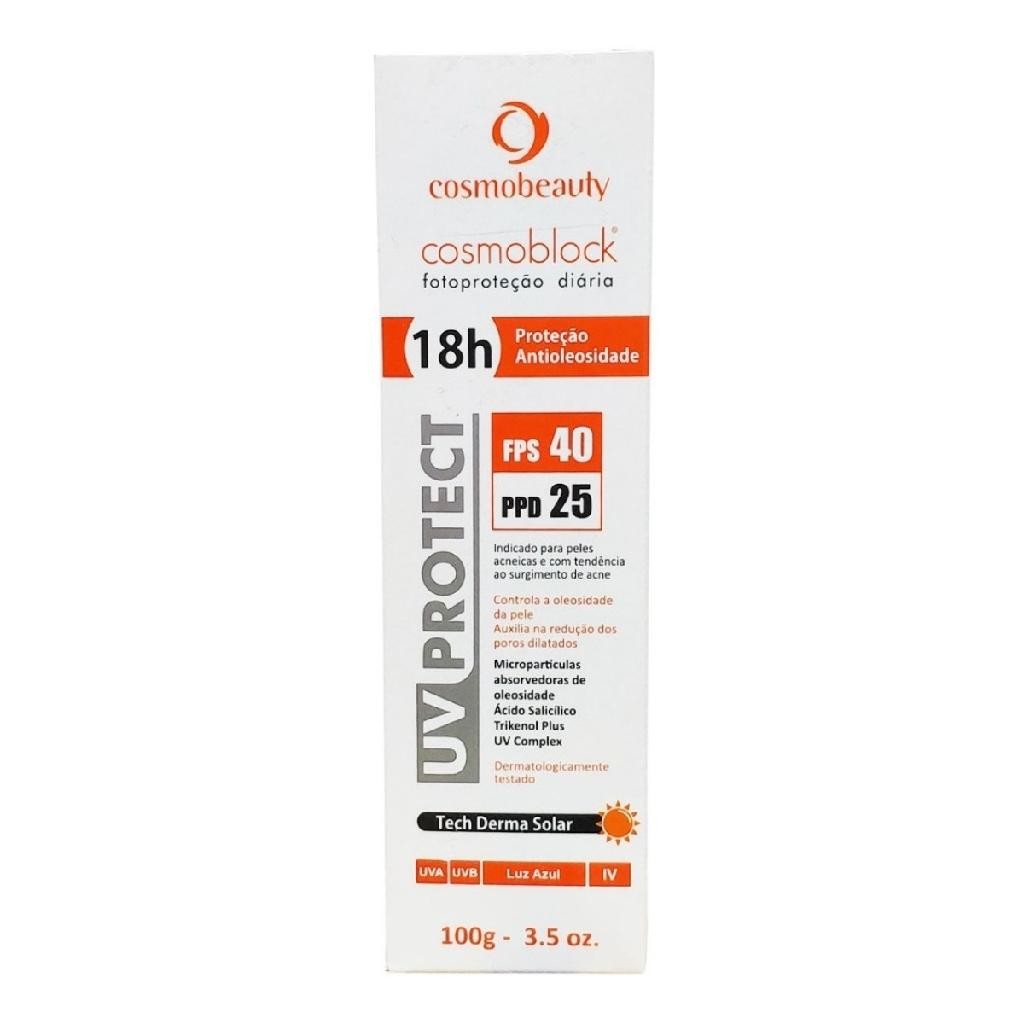 Cosmoblock Fps 40 Acido Salicilico Cosmobeauty 100g