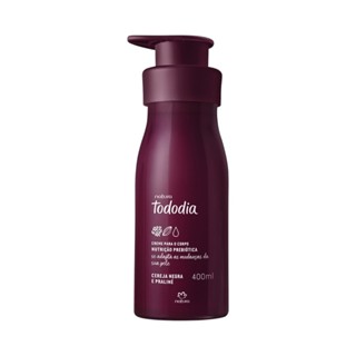 Creme Hidratante Tododia Cereja Negra e Praliné Natura 400ml em Oferta na Shopee