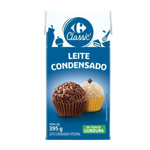 Leite Condensado Integral Classic 395g Carrefour