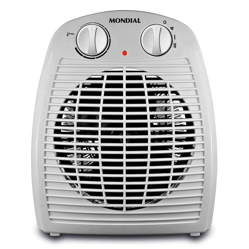 Aquecedor A Ar Mondial Cinza e Branco 2000W A-08
