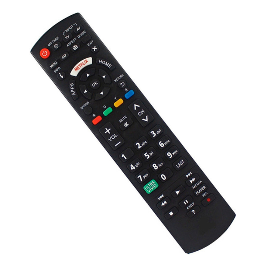 Controle Remoto Compatível Com Tv Panasonic Tc-32fs500b Tc-40fs500b Smart Netflix