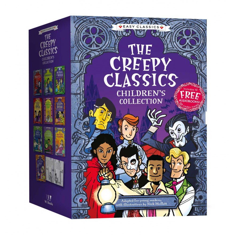 Livro Box - The creepy classics - Em inglês - Suspense/Mistério W.Books em Oferta na Shopee