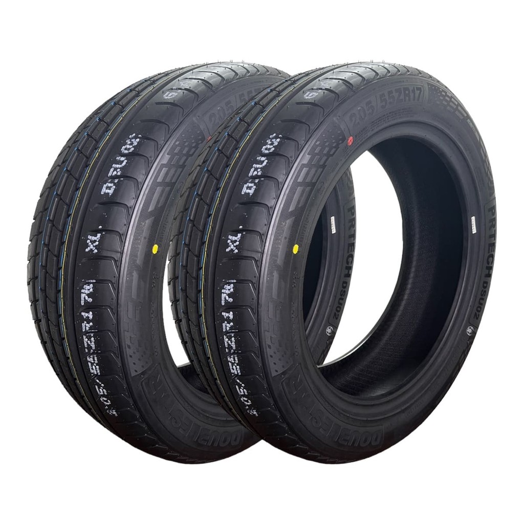 Kit 2 Pneus 205/55R17 95W Doublestar  Nivus T-Cross Classe A allstreet Virtus Kicks Cerato Jetta em Oferta na Shopee