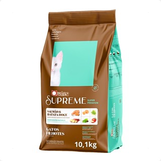 Ração 10,1Kg Quatree Supreme Gatos Filhotes Salmão em Oferta na Shopee