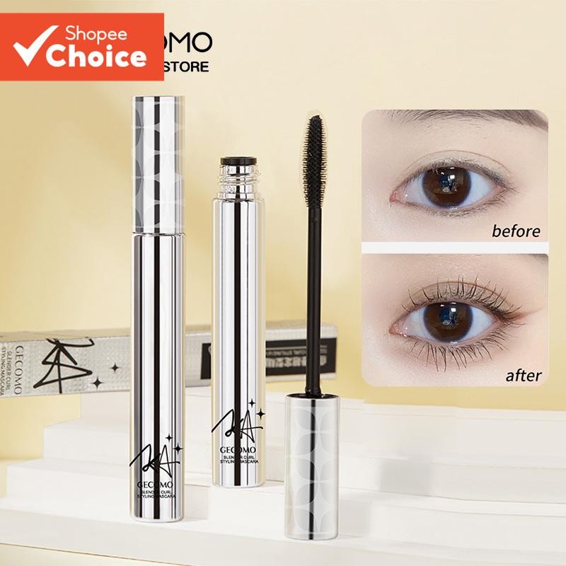 GECOMO Rímel À Prova D'água De Longa Duração , Curvador , Cílios Grossos E Finos , Maquiagem Para Os Olhos , Escolha Ofi em Oferta na Shopee