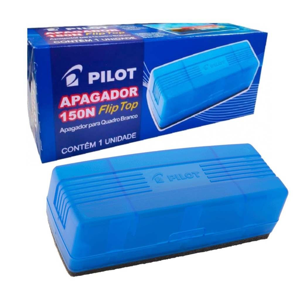 Apagador Para Quadro Branco PILOTO 150N Flip Top em Oferta na Shopee