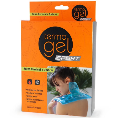 Faixa Térmica em Gel para Cervical e Ombros - Termogel em Oferta na Shopee