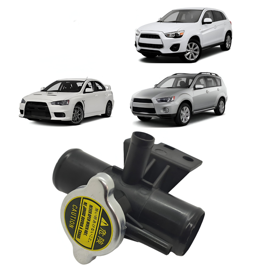 Tubo Conexão Radiador de Agua Mangueira Mitsubis Asx Outlander lancer 2.0 3.0 2.4 2008 2009 2010 2011 2015 2016 2017