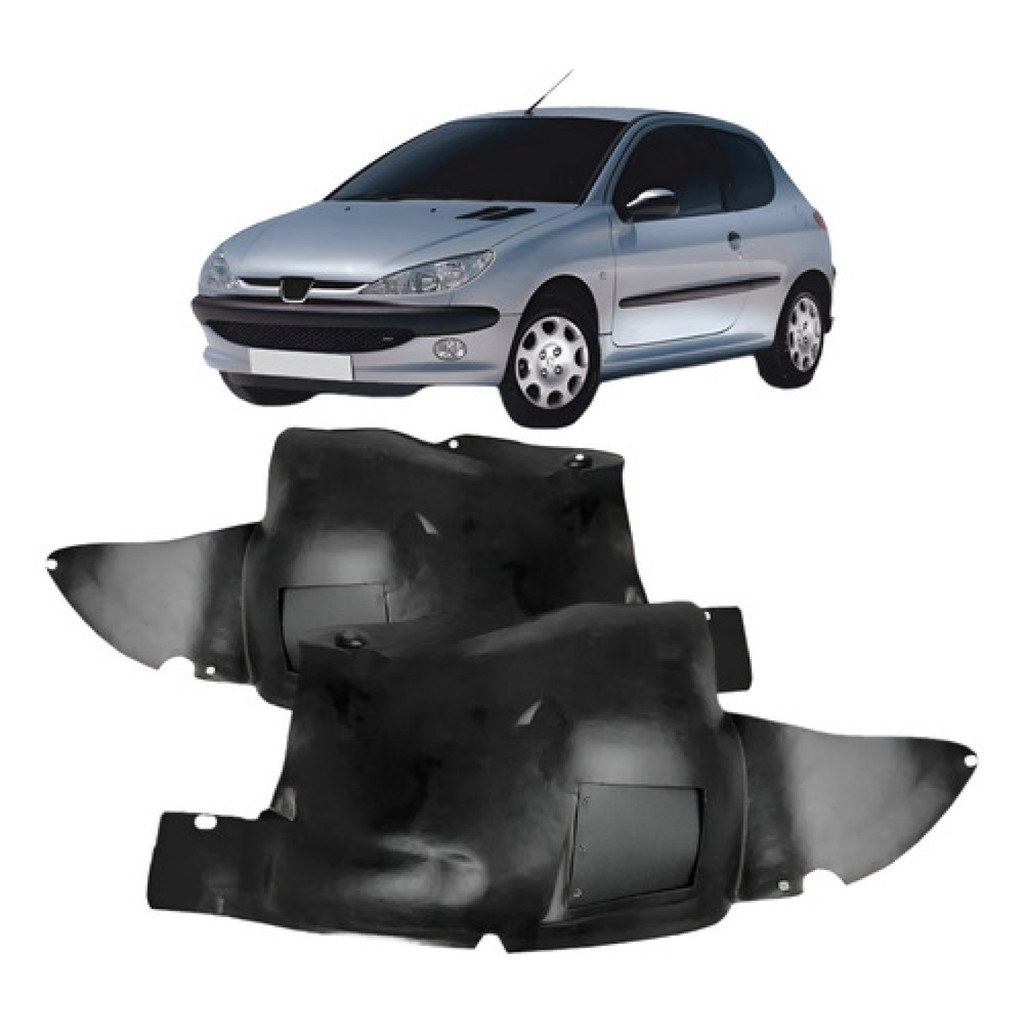 Parabarro Para Peugeot 206 1998 A 2011 Parte Dianteira