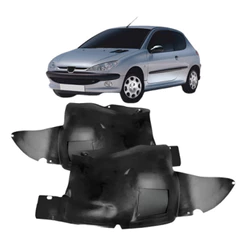 Parabarro Para Peugeot 206 1998 A 2011 Parte Dianteira