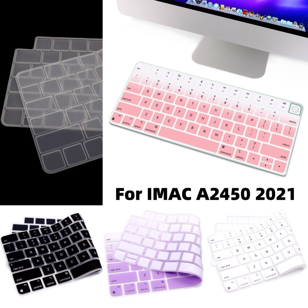 Para IMAC A2450 2021 Capa De Teclado De Silicone À Prova D'água Filme De Poeira