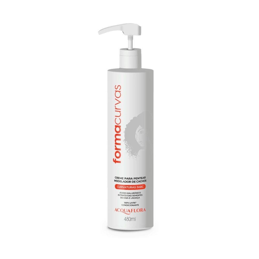 Creme de Pentear Acquaflora Cachos Condicionante 480ml - Beauty