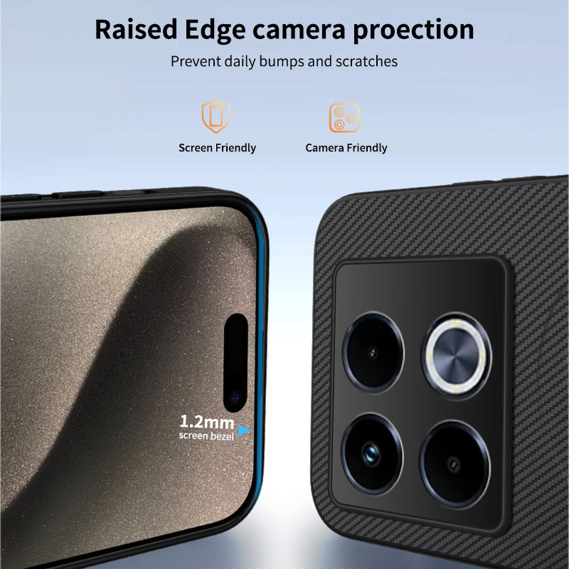 Para Infinix Nota 40 5G X6852 À Prova De Choque Luxo Fosco Caso Carregamento Sem Fio Capa