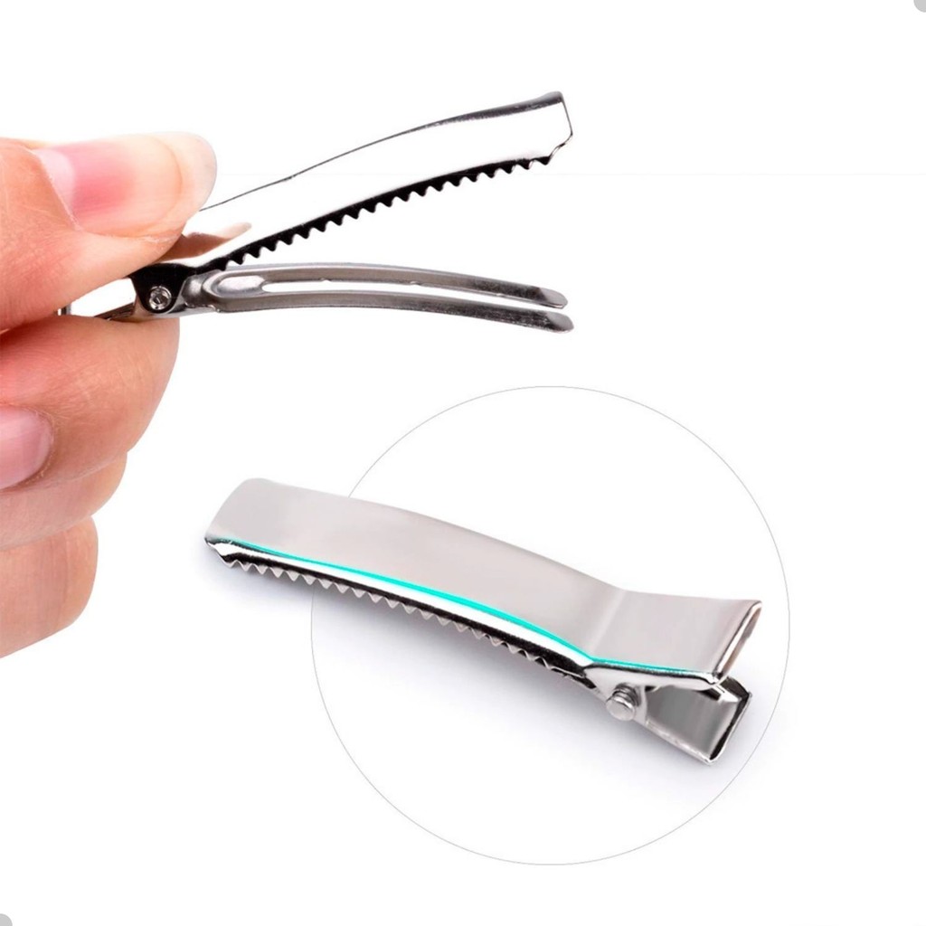 Presilha Bico De Pato 2 Garras Reforçado Para Cabelo 4,5cm artesanato