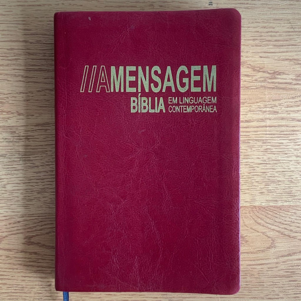 LIVRO A MENSAGEM BÍBLIA EM LINGUAGEM CONTEMPORÂNEA - 1° EDIÇAÕ 2016 -  EUGENE PETERSON