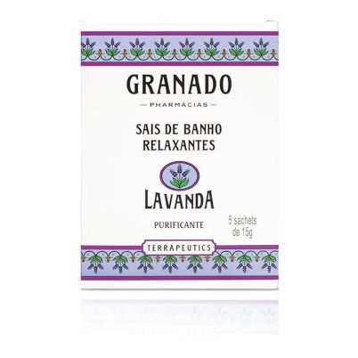 Sais de Banho Terrapeutics Lavanda 5 x 15g