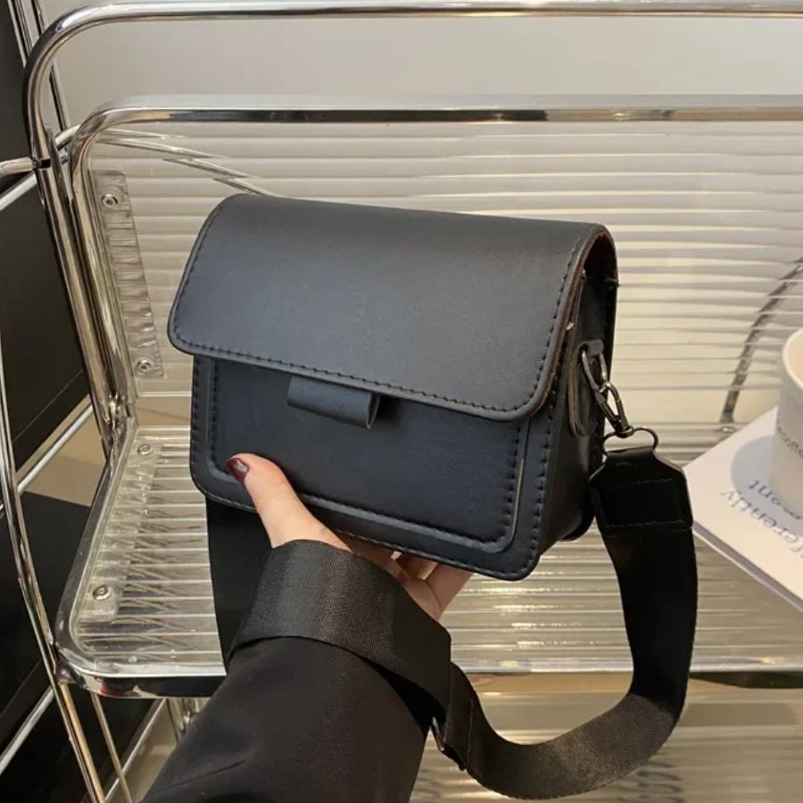 Bolsa mensageiro quadrada pequena para mulheres LULI