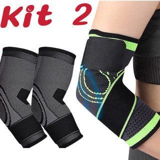 Kit 2 Cotoveleira Protetor Tendinite Epicondilite Tensor marisa